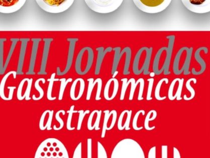 Cartel VIII Jornadas Gastronomicas Astrapace