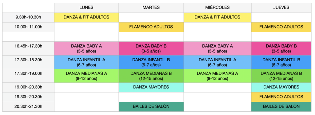 Horario 2022-23